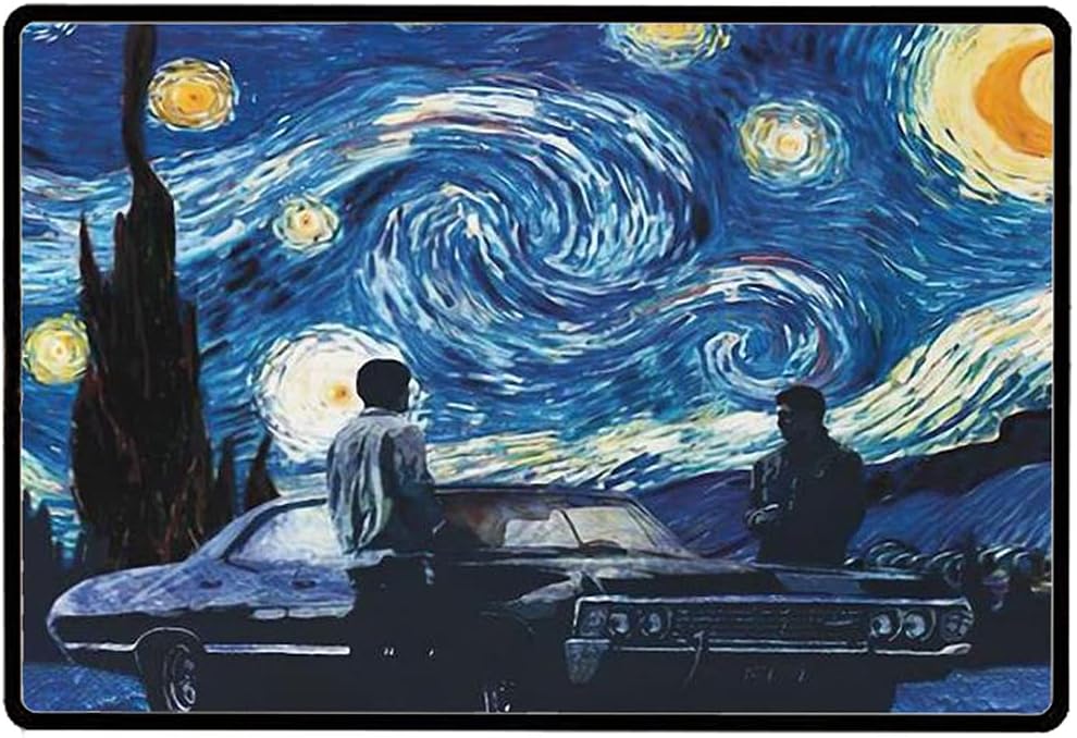 Home Bar And Kitchen - Winchester Supernatural The Starry Night Vintage