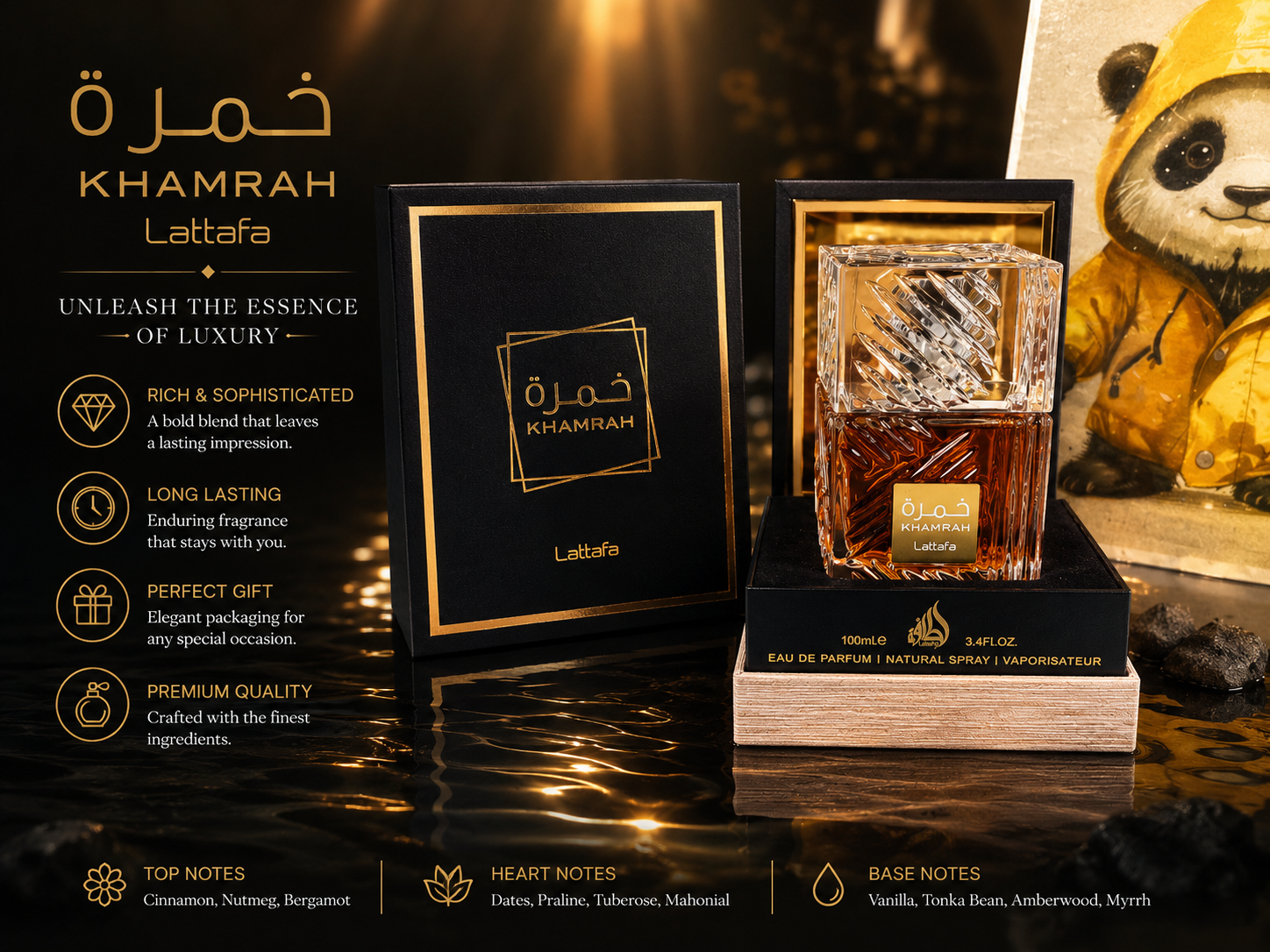 Home Bar Accessories - Khamrah Eau De Parfum 100ml -
