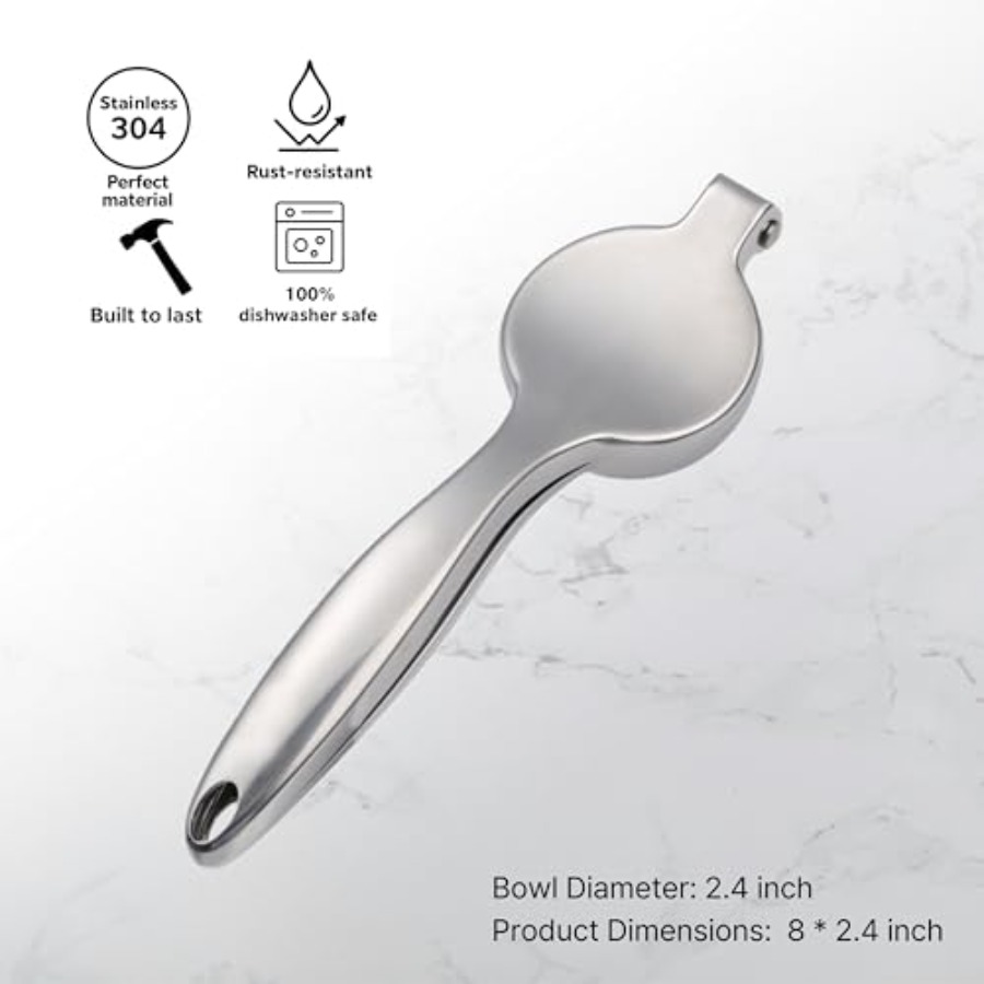 Lemon Squeezer 304 Stainless S - Citrus Juicer Bar のレビューと価格