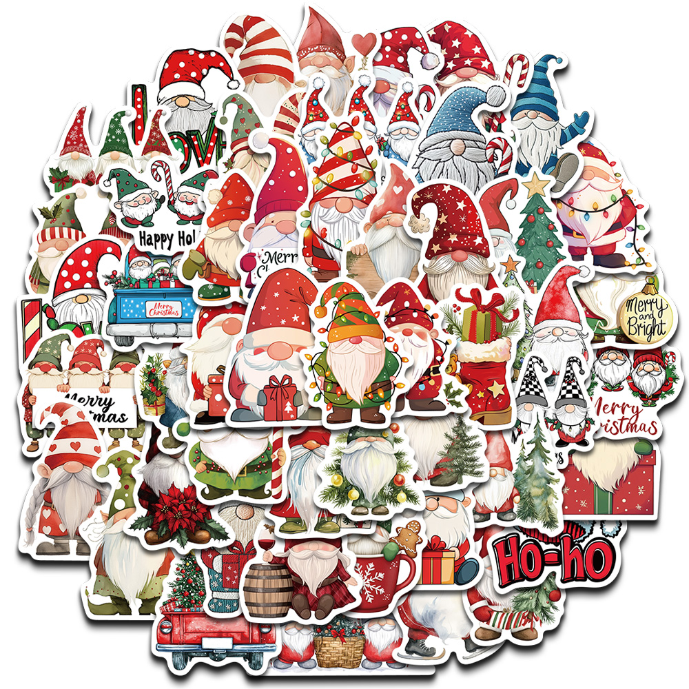 50PCS Happy Christmas Gnome St - Home Bargains のレビューと価格