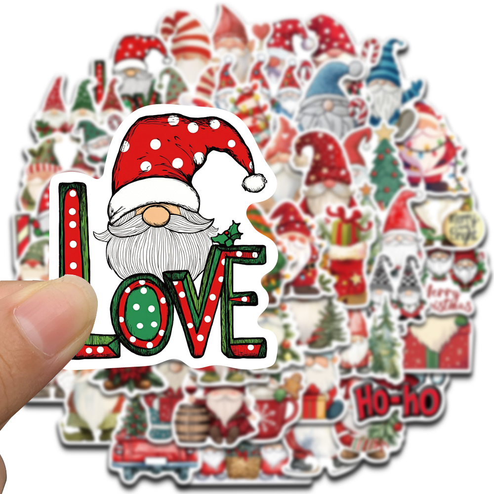 50PCS Happy Christmas Gnome St - Home Bargains のレビューと価格