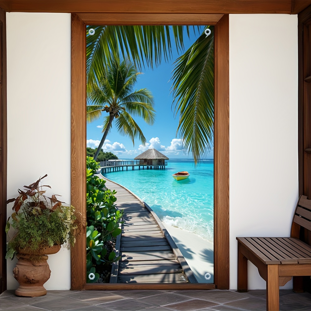 2D door curtain, 1 piece. Cari - Home Bargains のレビューと価格