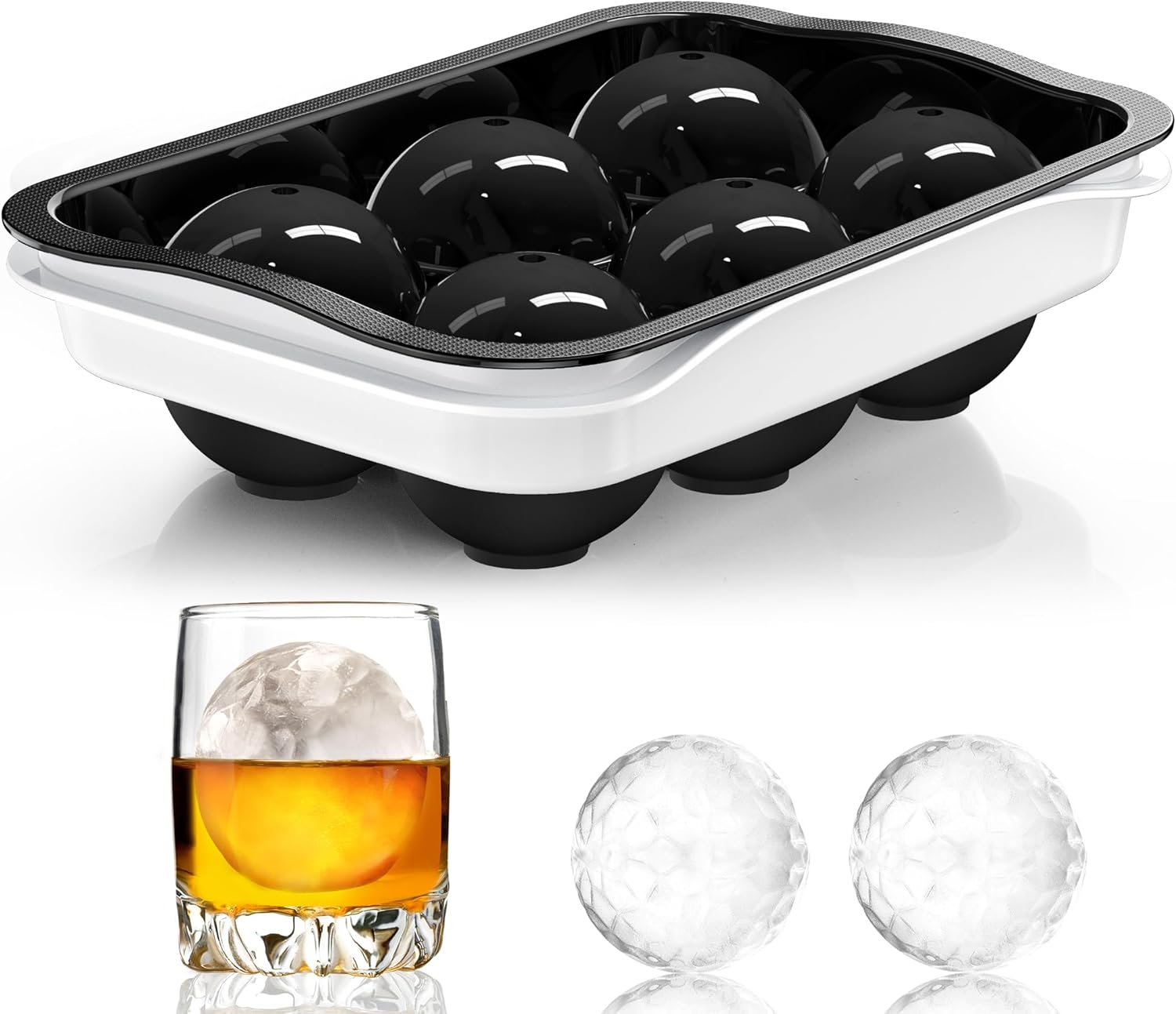2.2 Inch Round Ice Cube Mold w - Ice Mold Sphere のレビューと価格