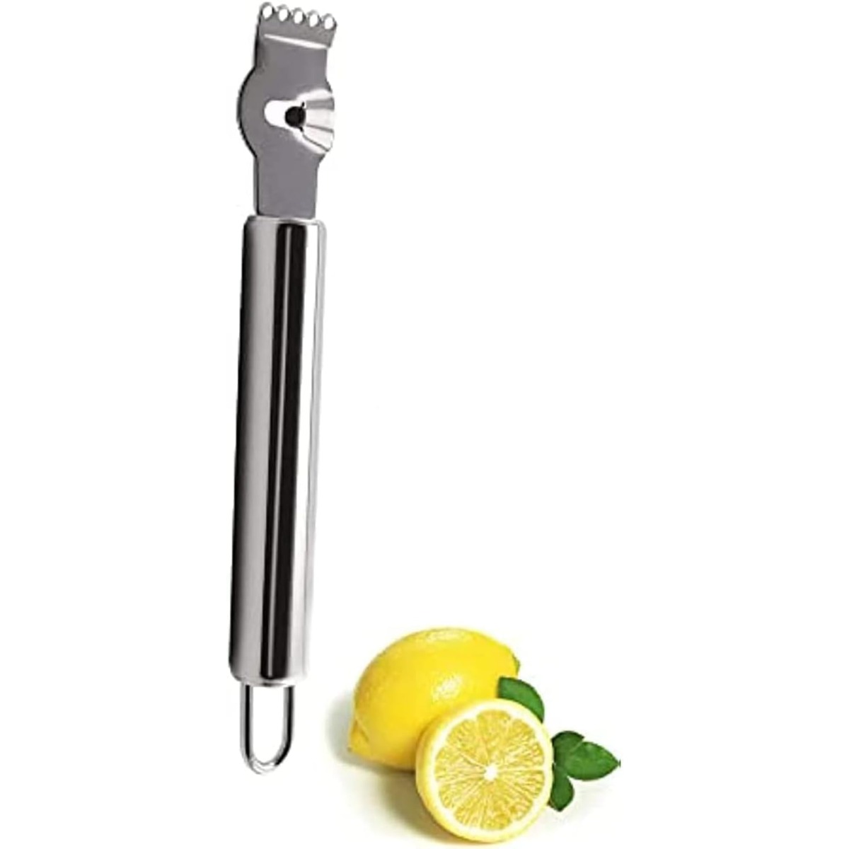 Silver Lemon Zester Tool/Corer - Peeler Channel Knife のレビューと価格