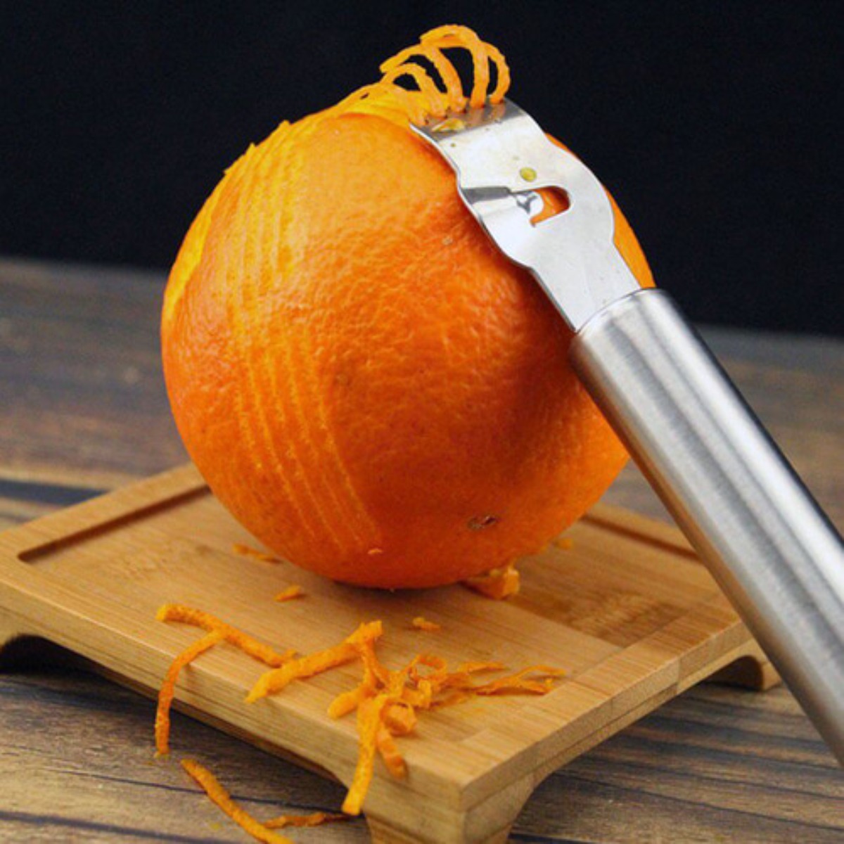 Silver Lemon Zester Tool/Corer - Peeler Channel Knife のレビューと価格