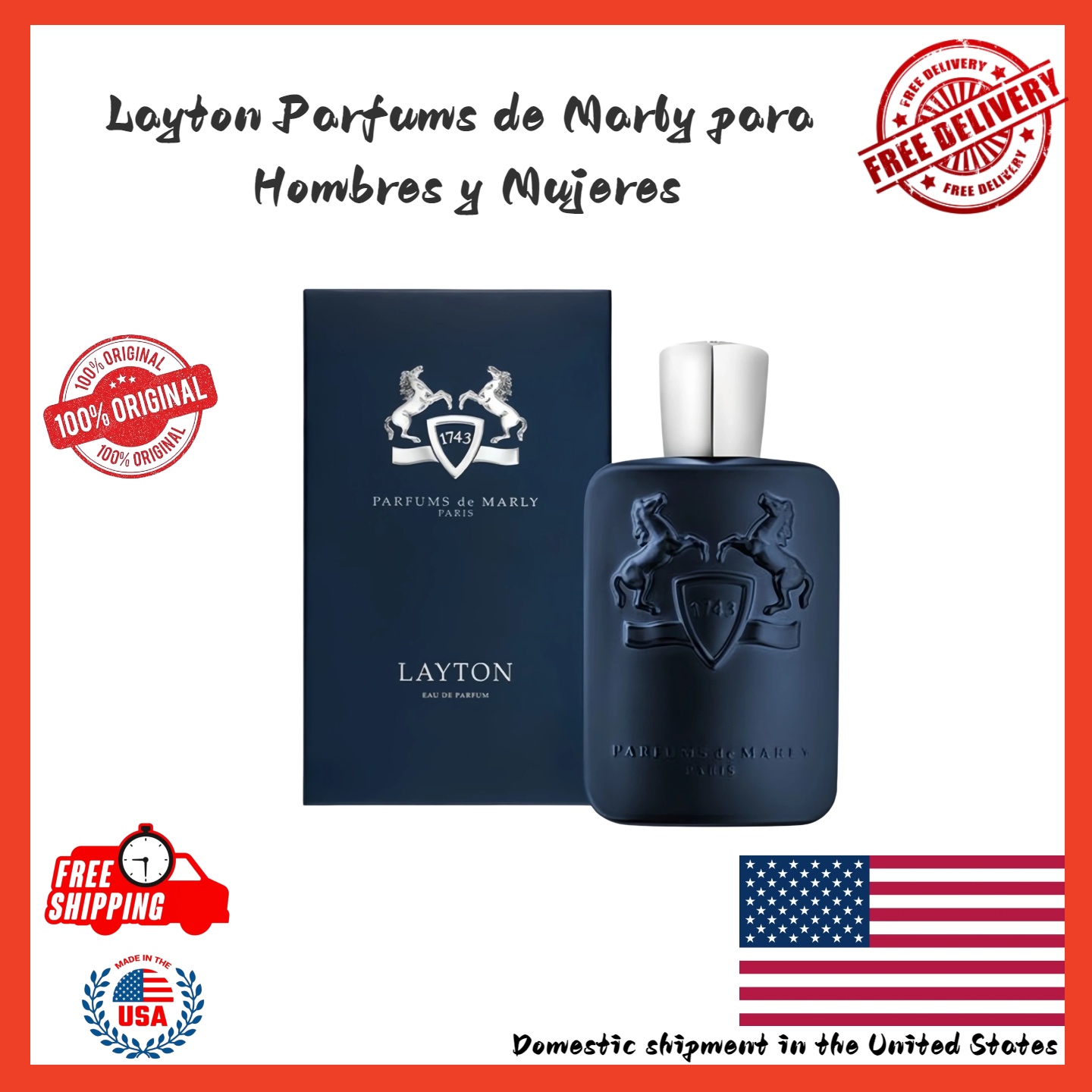 Parfums de Marly Layton 4.2oz  - Home Bar Accessories のレビューと価格