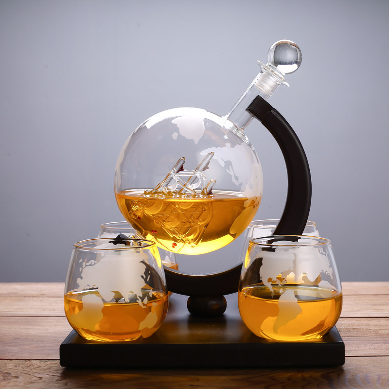 Globe Decanter Sailing Whiskey - Decanter Globe Set のレビューと価格