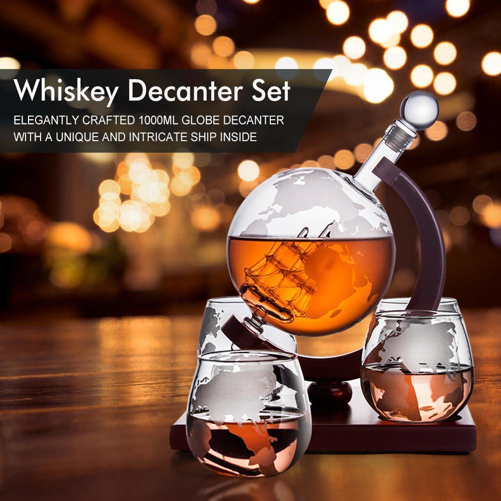 Globe Decanter Sailing Whiskey - Decanter Globe Set のレビューと価格