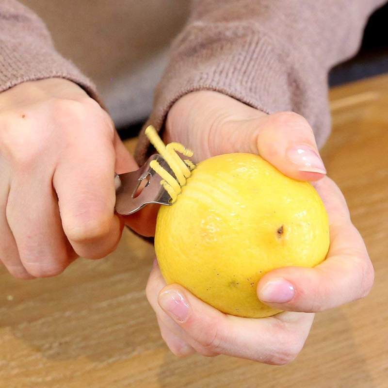LMETJMA Stainless Steel Lemon  - Peeler Channel Knife のレビューと価格