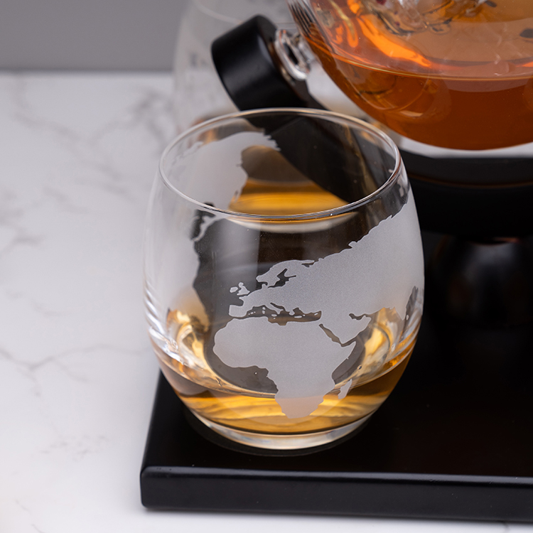 Factory Sale Custom 850ML High - Decanter Globe Set のレビューと価格