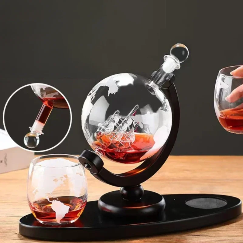850Ml Whiskey Globe Decanter S - Decanter Globe Set のレビューと価格