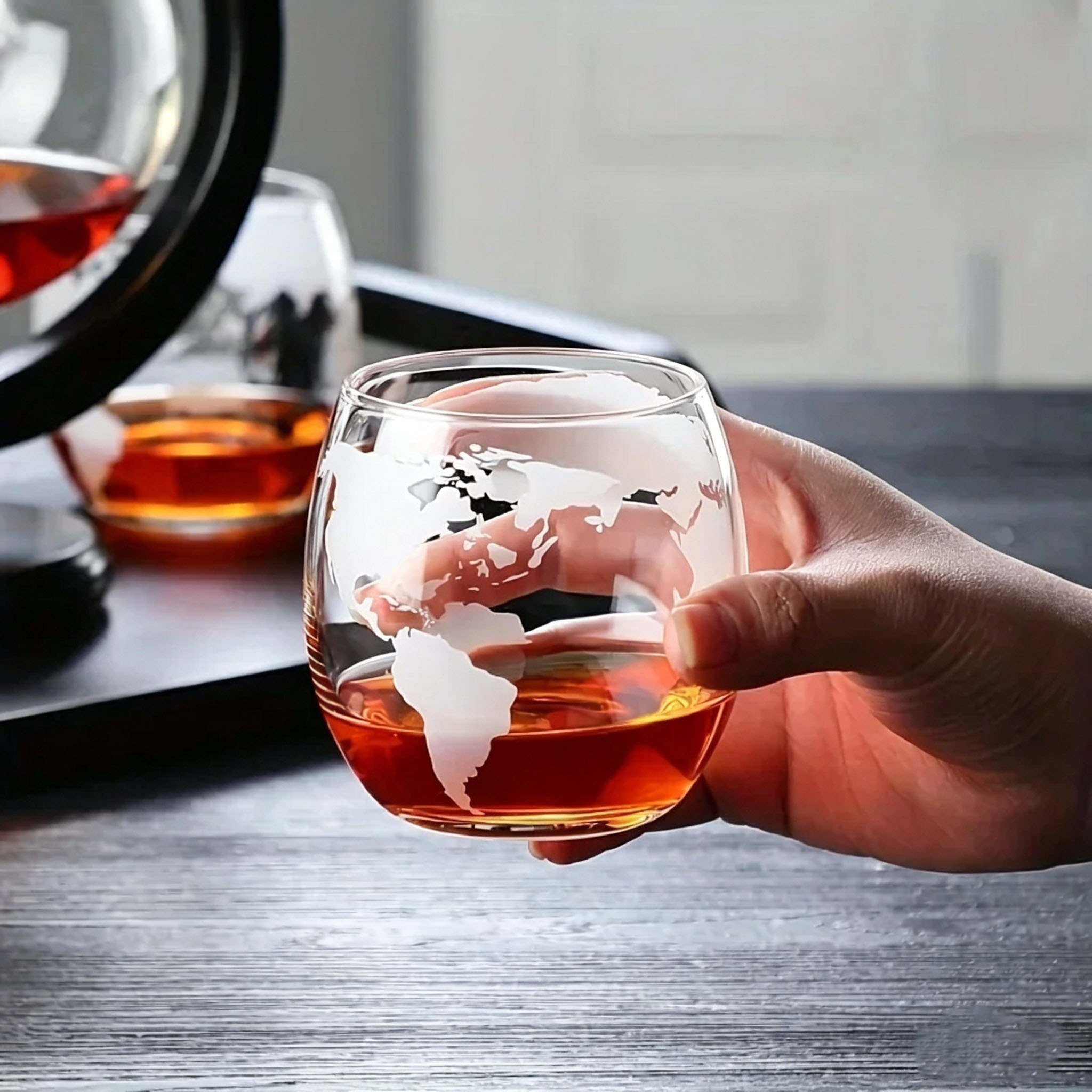 850Ml Whiskey Globe Decanter S - Decanter Globe Set のレビューと価格