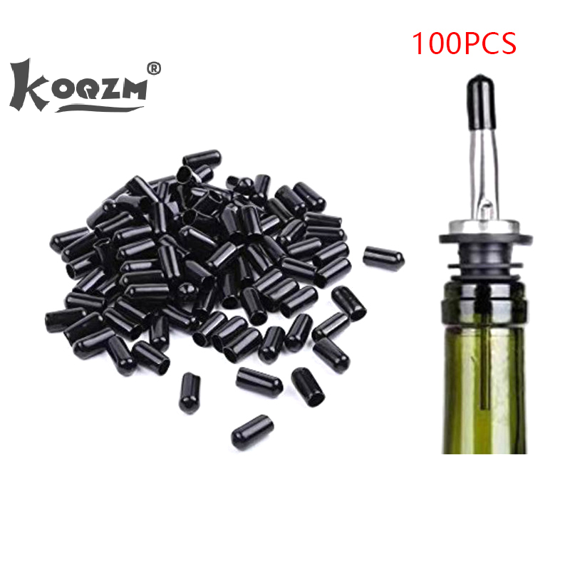 100Pcs Pour Spout Dust Covers  - Speed Pourer Cap のレビューと価格