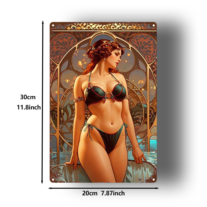 2D Flat Metal Sign, Retro Art  - Home Bar And Kitchen のレビューと価格