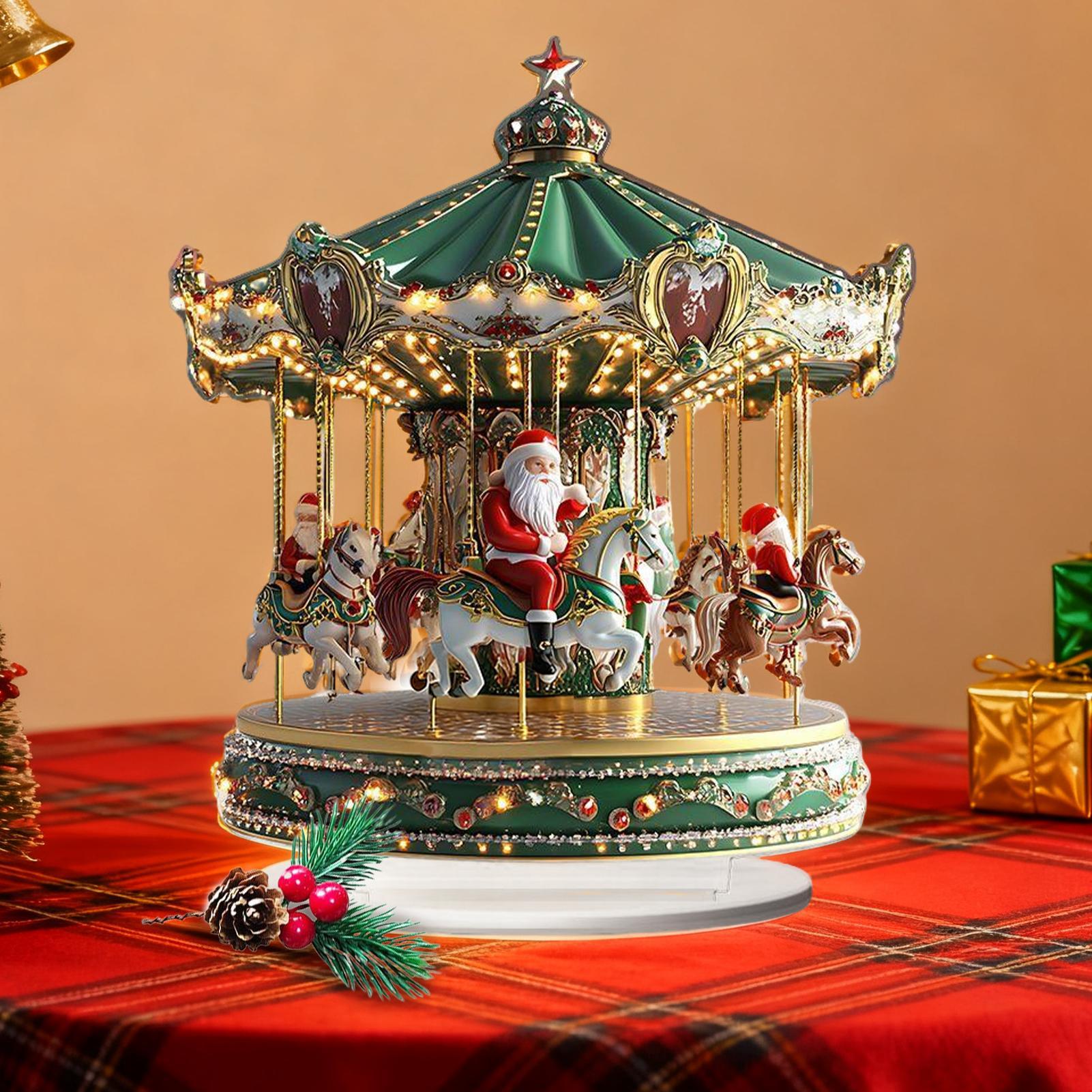 Christmas Carousel Acrylic 2D  - Home Bar Shelves のレビューと価格