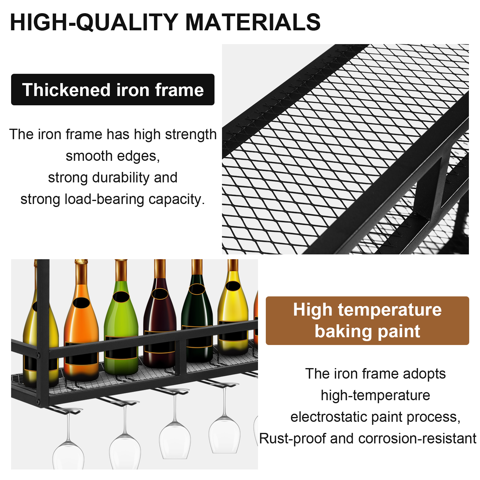 Bar Liquor Bottle Display Shel - Home Bar Shelves のレビューと価格