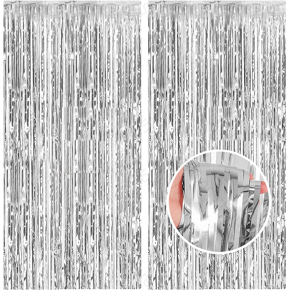 2Pack Silver Foil Curtain Back - Home Bargains のレビューと価格
