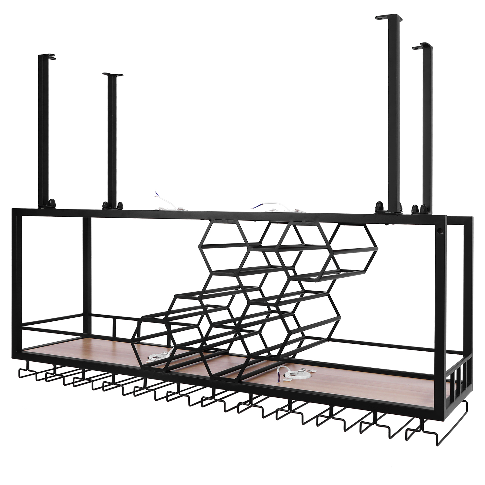 Bar Liquor Bottle Display Shel - Home Bar Shelves のレビューと価格