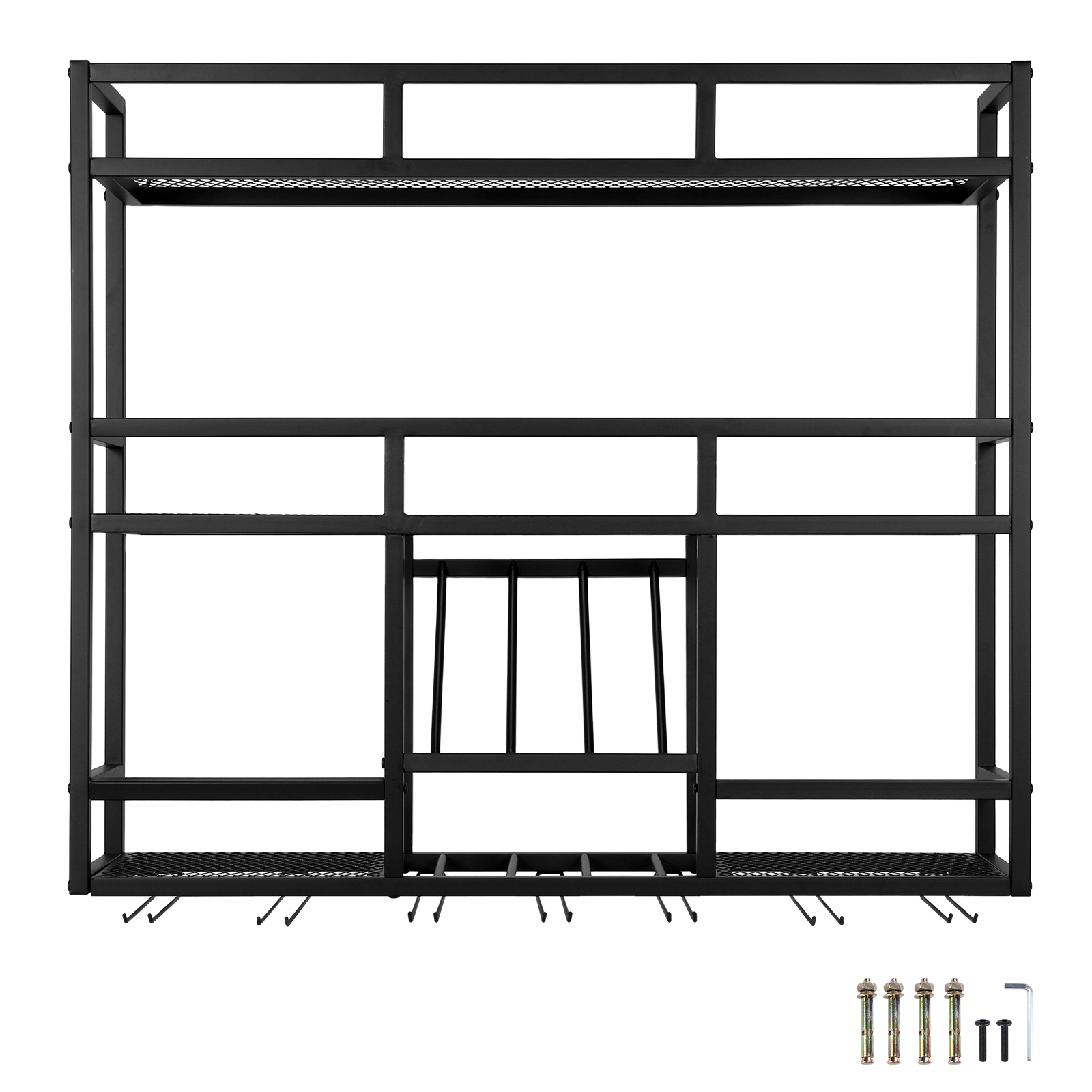 3 Tiers Floating Wine Bottle S - Home Bar Shelves のレビューと価格