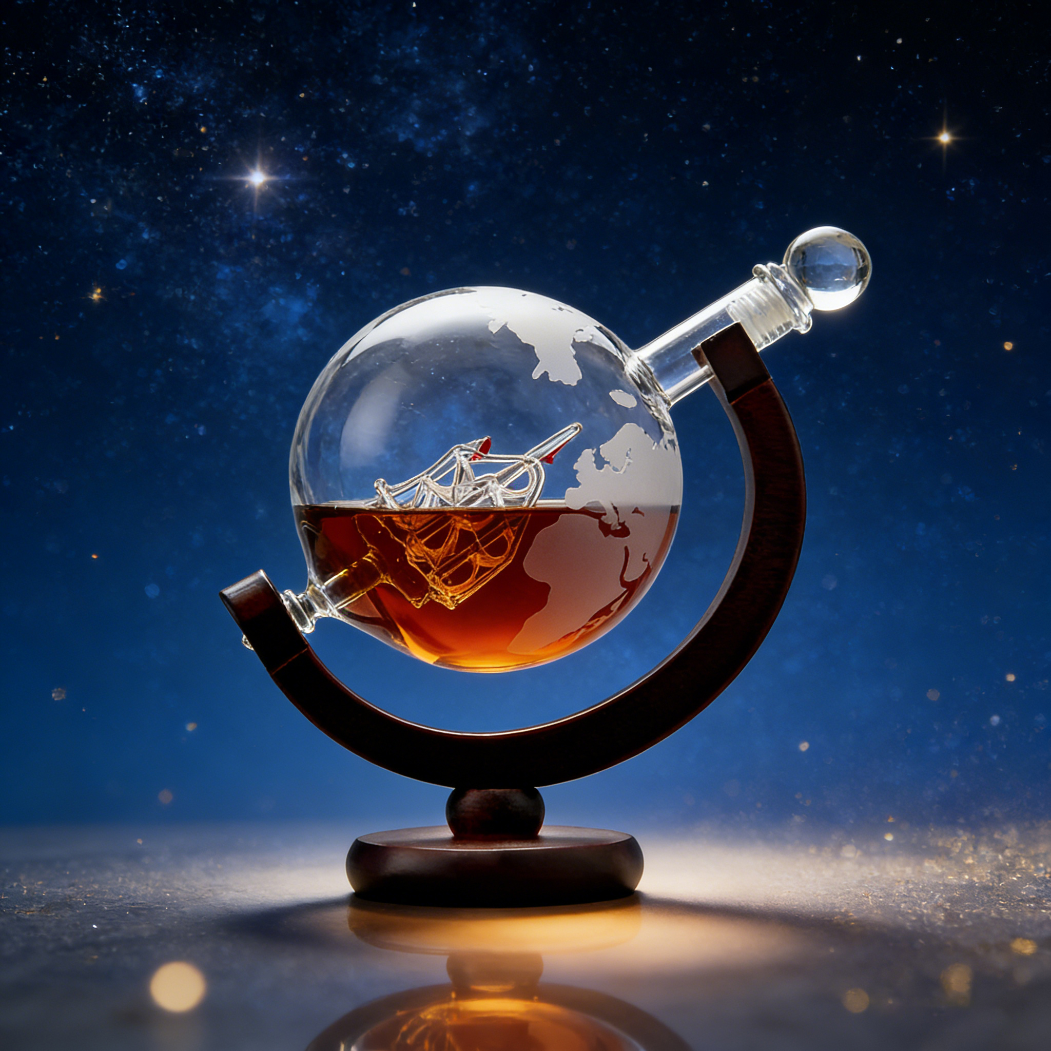 Whiskey Decanter Globe Set 2 B - Decanter Globe Set のレビューと価格