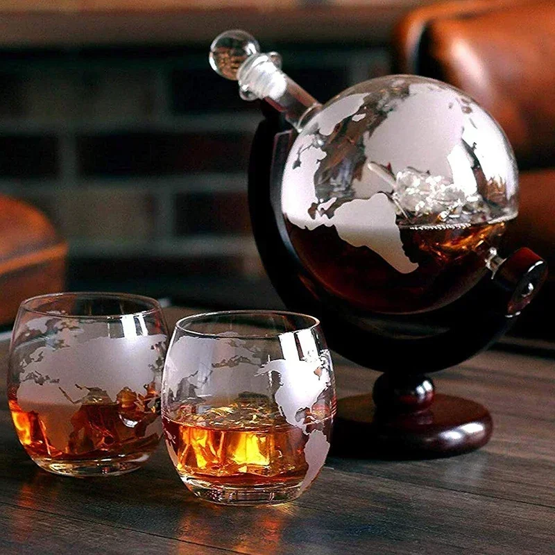 Creative Globe Decanter Set wi - Decanter Globe Set のレビューと価格