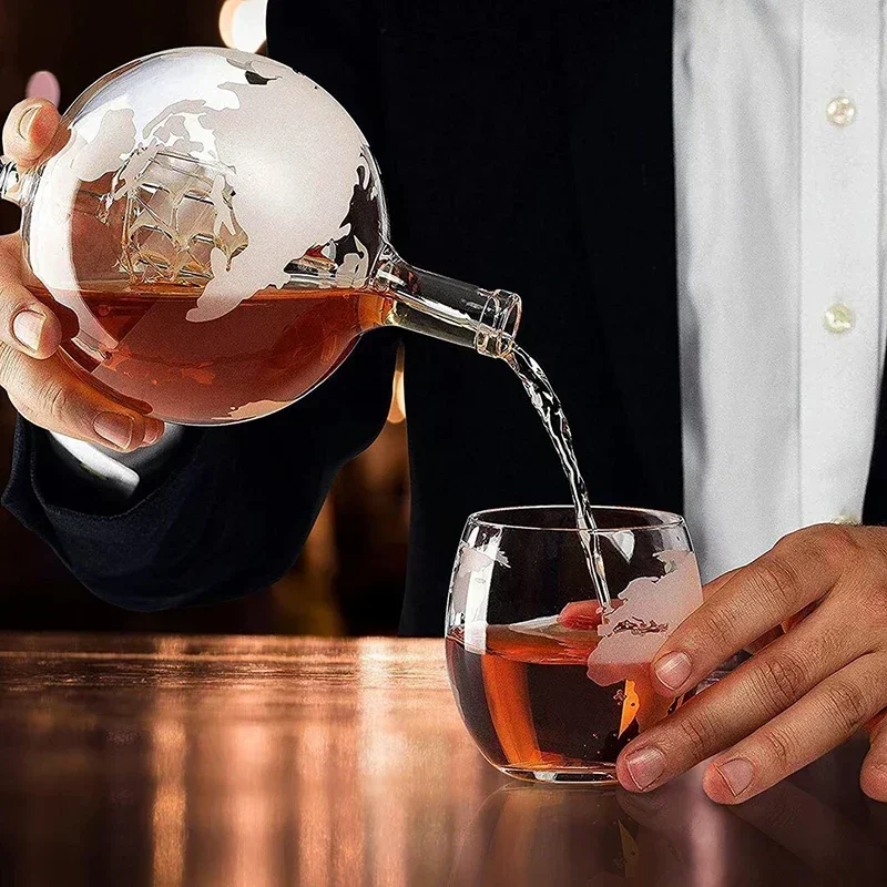 Creative Globe Decanter Set wi - Decanter Globe Set のレビューと価格