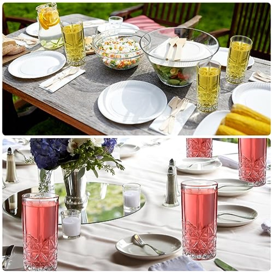 Set of 12 Tall Highball Glasse - Highball Glass Set のレビューと価格