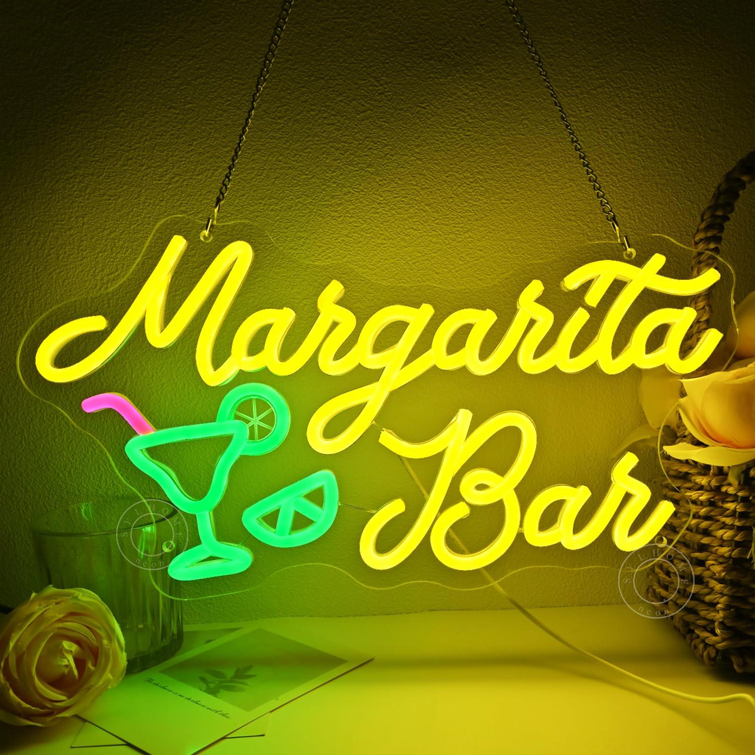 Margarita Bar Neon Sign Dimmab - Home Bar And Kitchen のレビューと価格