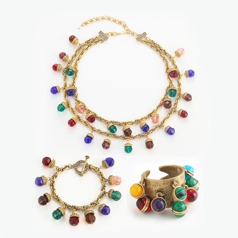 Vintage Colorful Glaze Ball Je - Highball Glass Set のレビューと価格