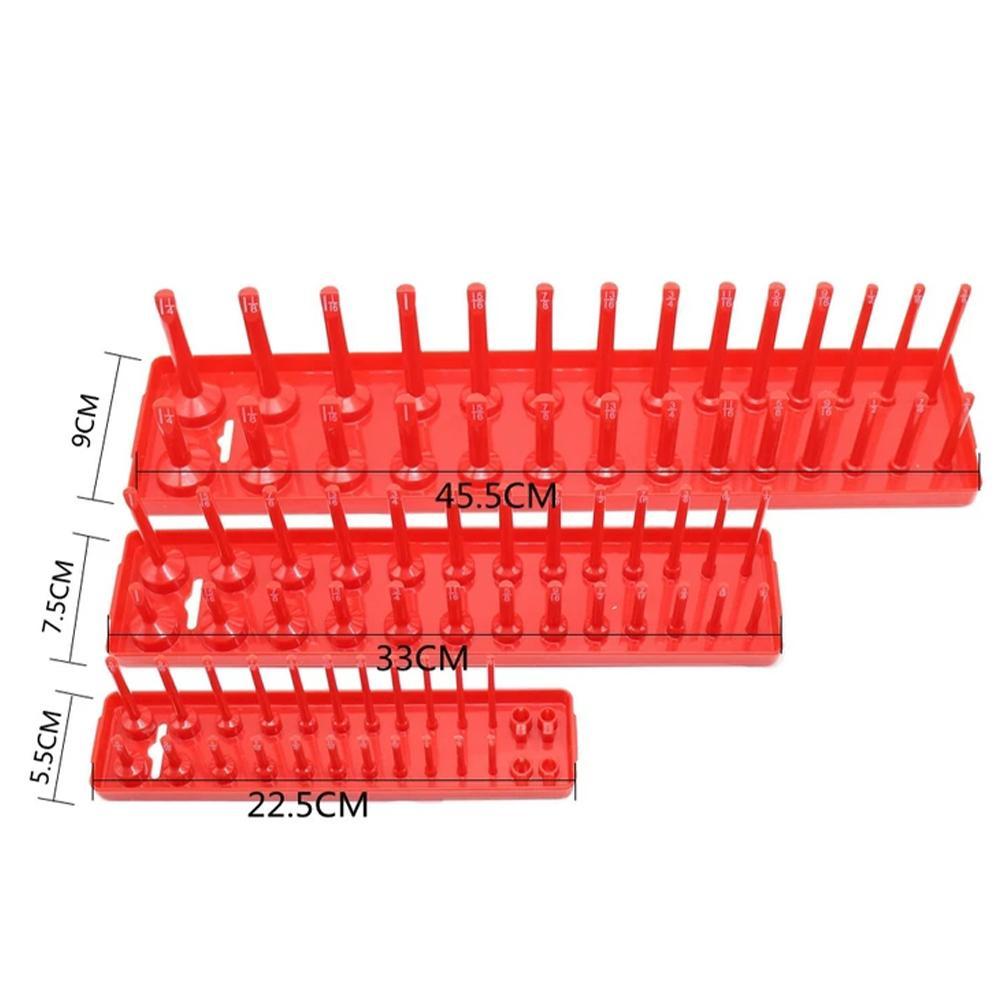 3Pcs Black/Red Socket Organize - Home Bar Supplies のレビューと価格