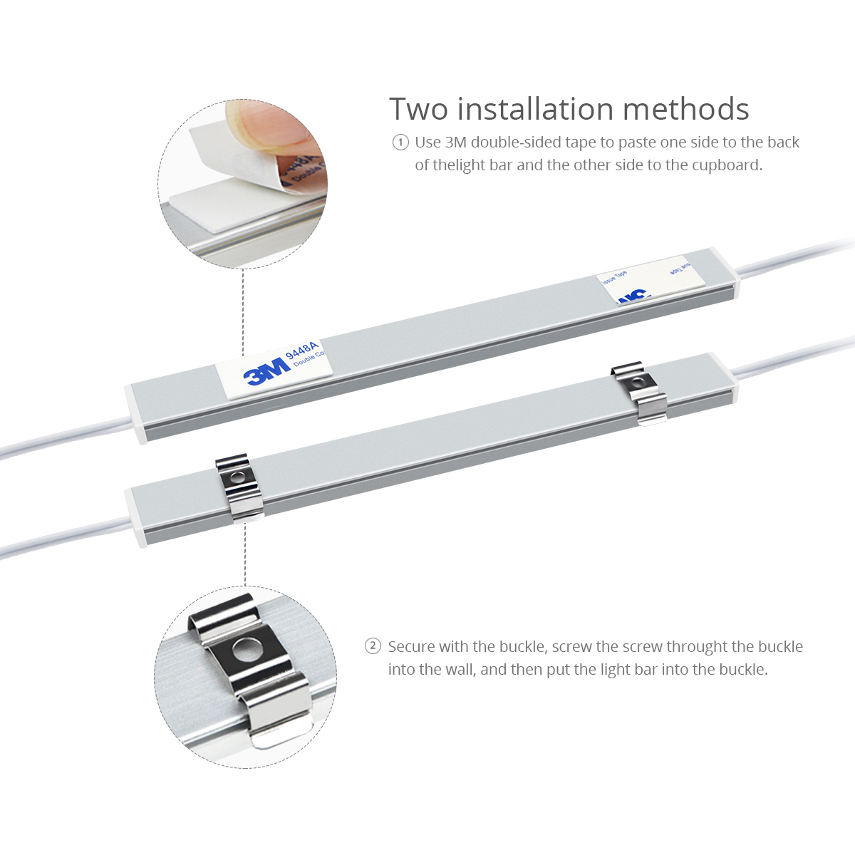 1-5 Pcs Kitchen Tuya Smart LED - Home Bargains のレビューと価格