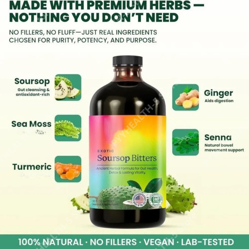 Soursop Bitters Drops Liquid O - Bitters Bottle Set のレビューと価格