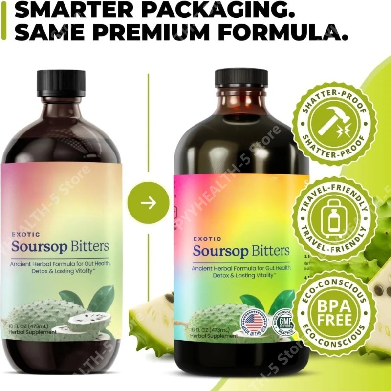 Soursop Bitters Drops Liquid O - Bitters Bottle Set のレビューと価格