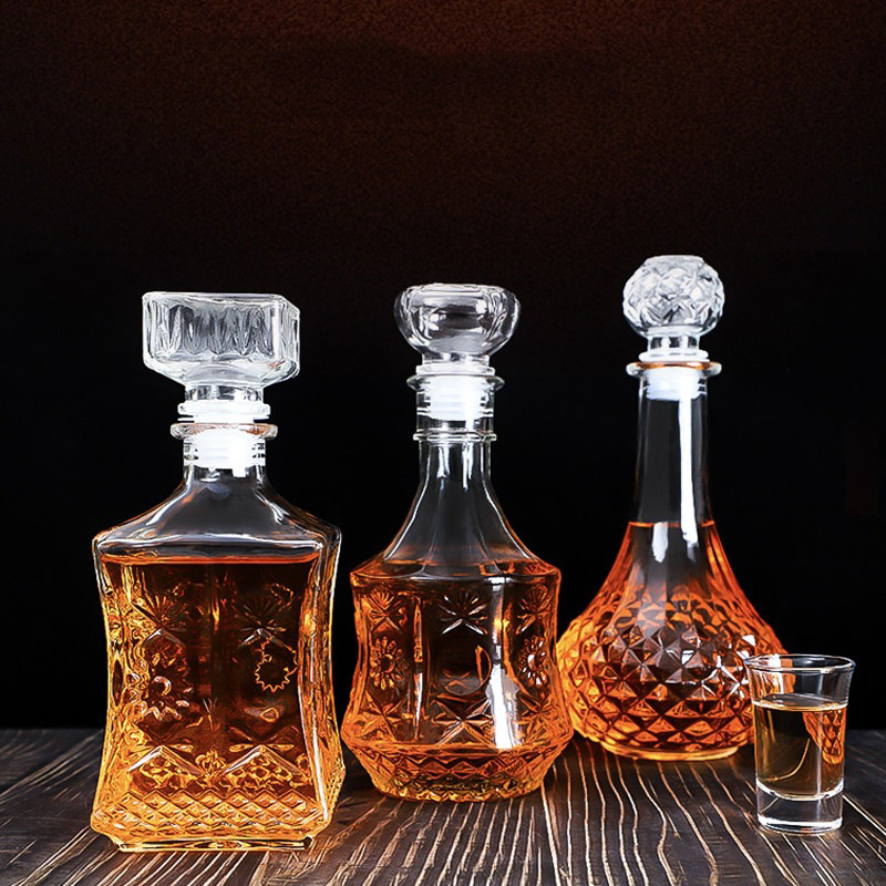 Luxury 500ML/1000ML Glass Liqu - Decanter Globe Set のレビューと価格