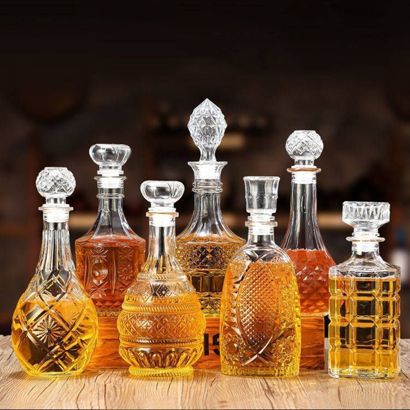 Luxury 500ML/1000ML Glass Liqu - Decanter Globe Set のレビューと価格