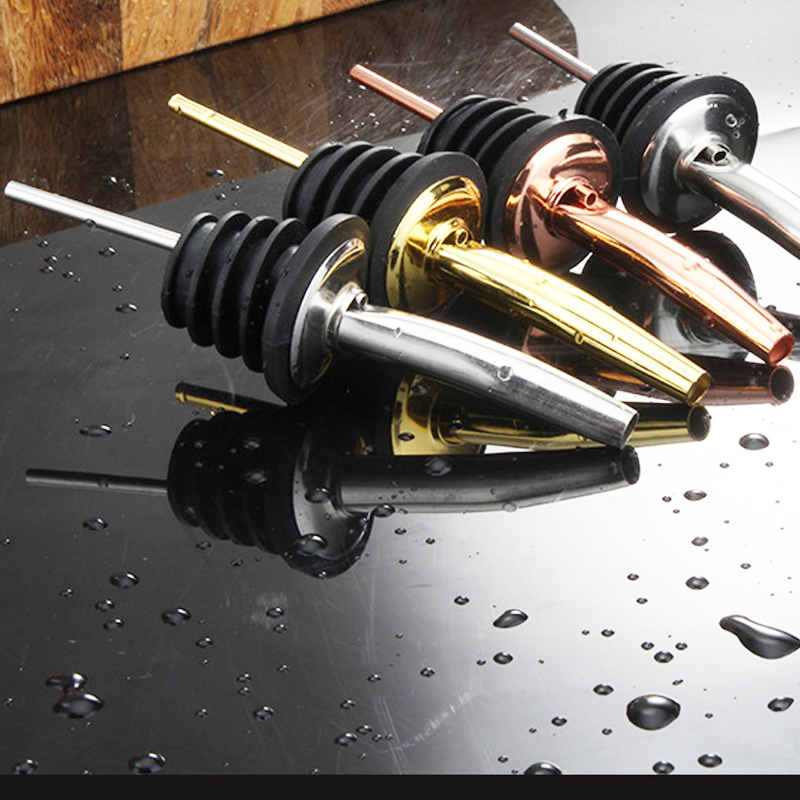4Pcs Black/Rose Gold/Silver Li - Speed Pourer Cap のレビューと価格