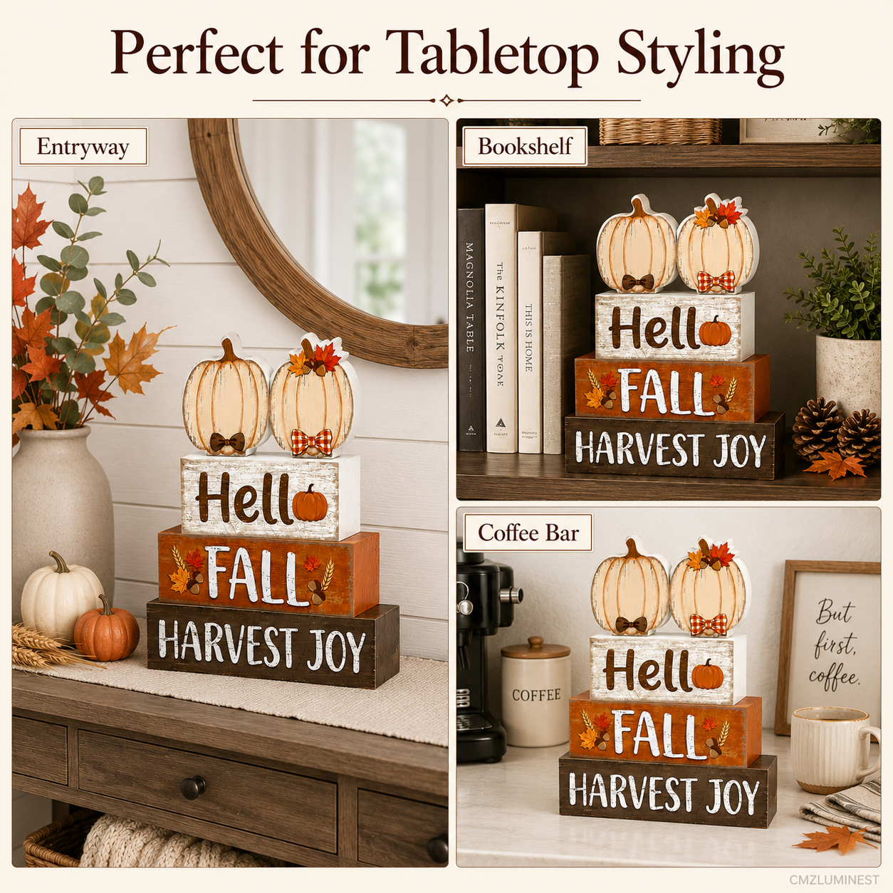 Autumn Layered Tray Decoration - Home Bar Shelves のレビューと価格