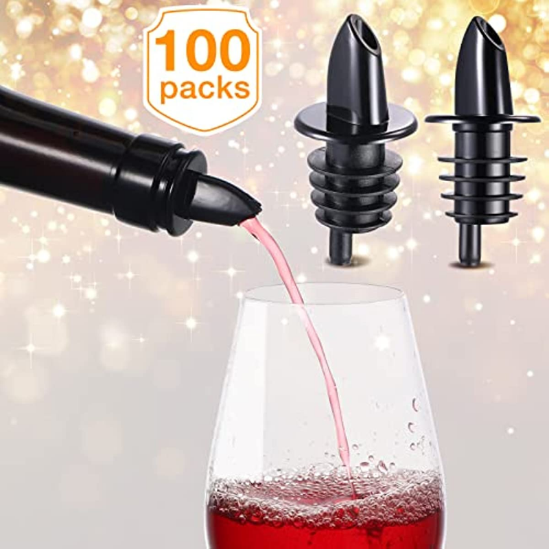 100 Packs Liquor Bottle Pourer - Speed Pourer Cap のレビューと価格