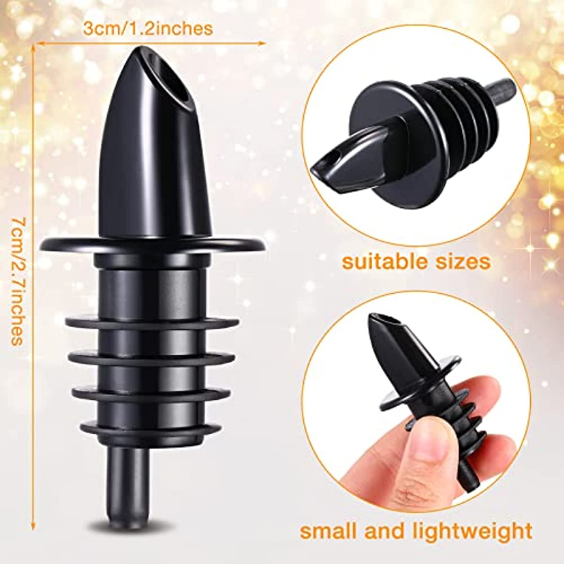 100 Packs Liquor Bottle Pourer - Speed Pourer Cap のレビューと価格