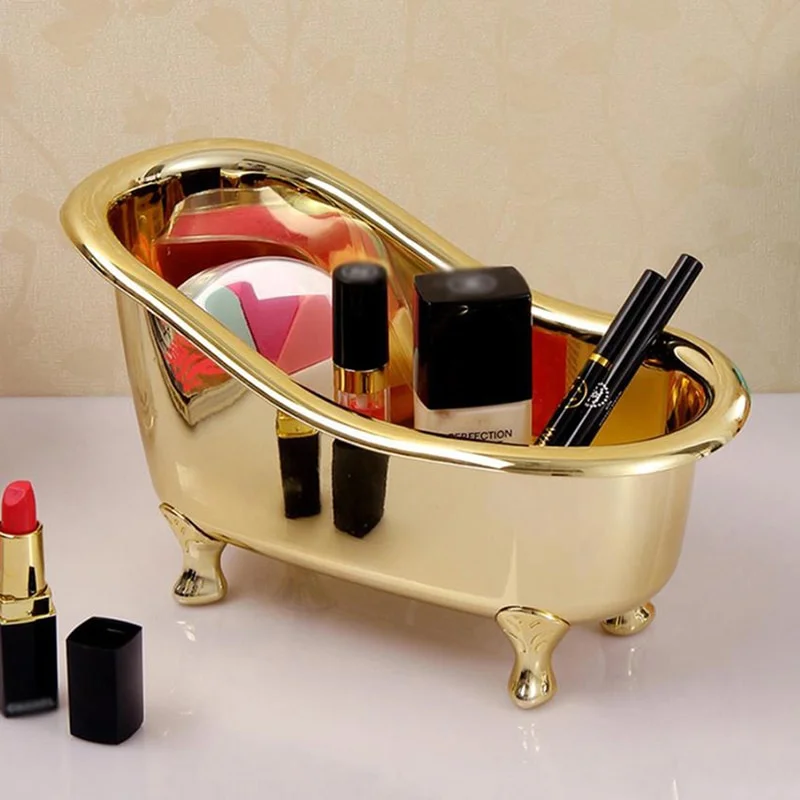 Mini Bathtub Soap Jewelry Stor - Bar Cart Gold のレビューと価格