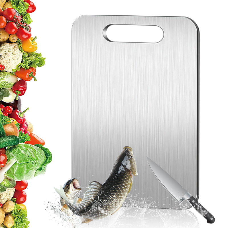 1pc Stainless Steel Cutting Bo - Home Bar And Kitchen のレビューと価格