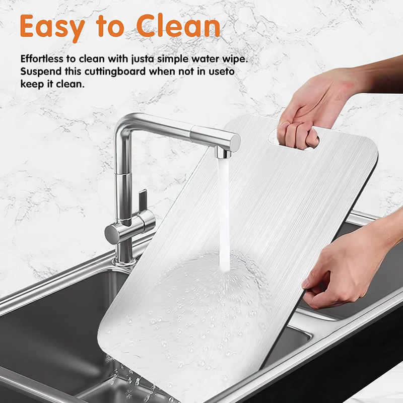 1pc Stainless Steel Cutting Bo - Home Bar And Kitchen のレビューと価格
