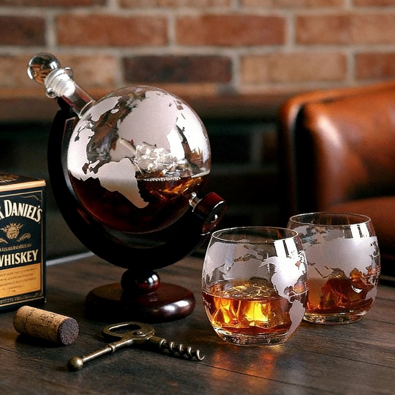 Creative Globe Decanter Set wi - Decanter Globe Set のレビューと価格