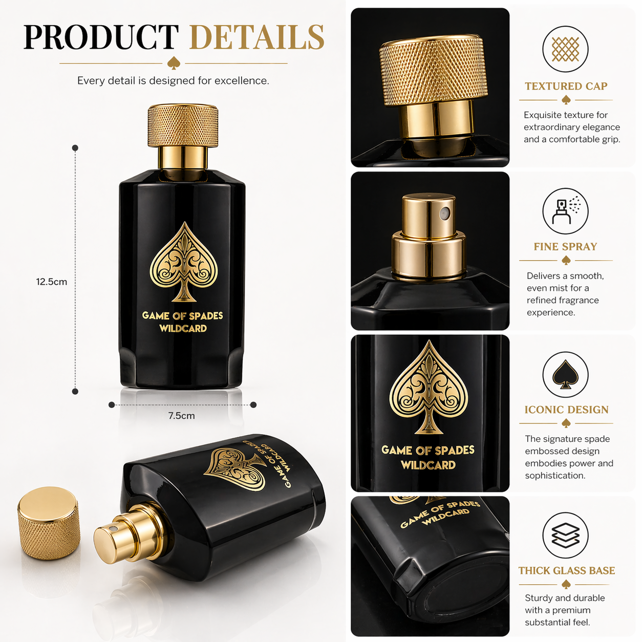 GAME OF SPADES WILDCARD Eau de - Home Bar Accessories のレビューと価格