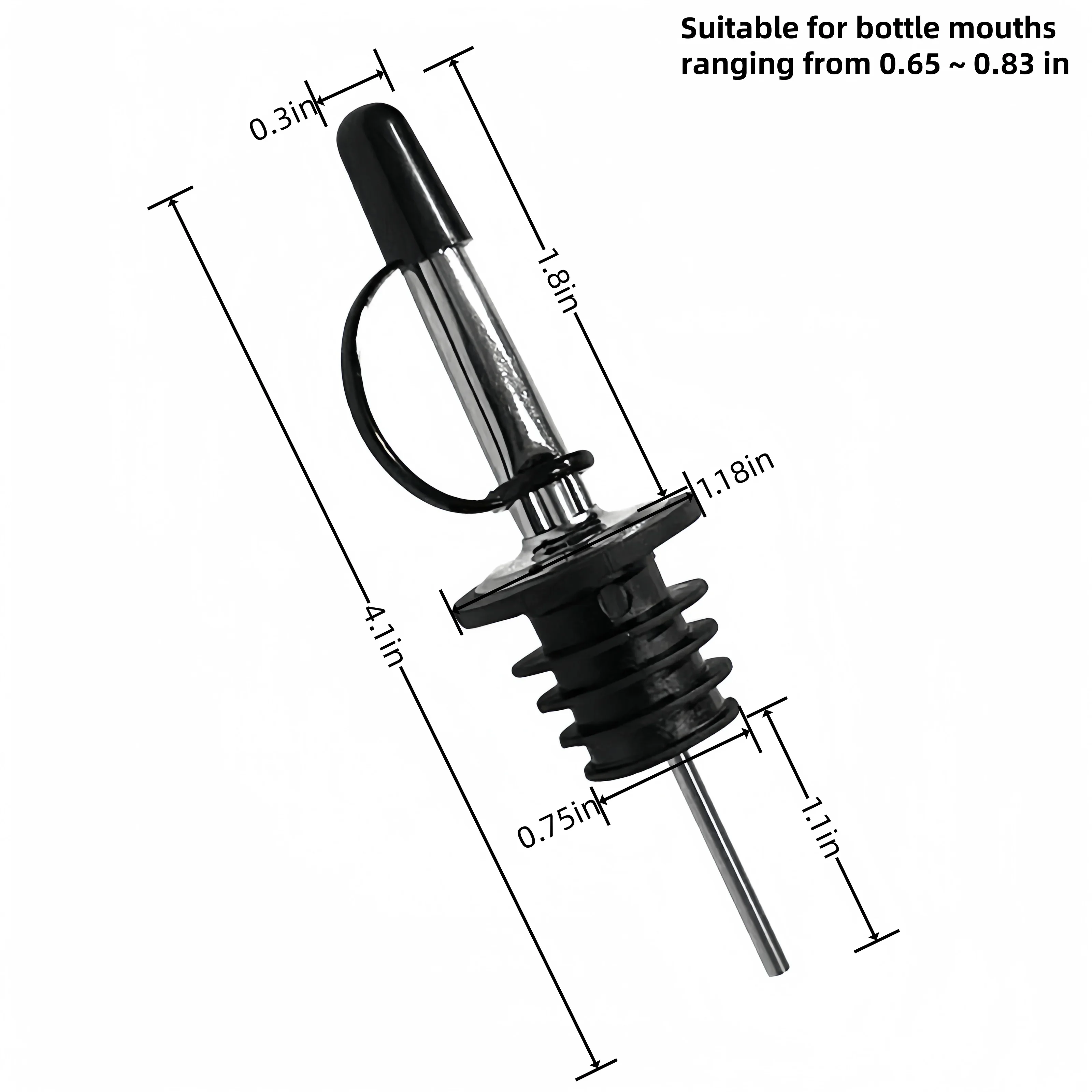 Stainless Steel Wine Pourer Ol - Speed Pourer Cap のレビューと価格