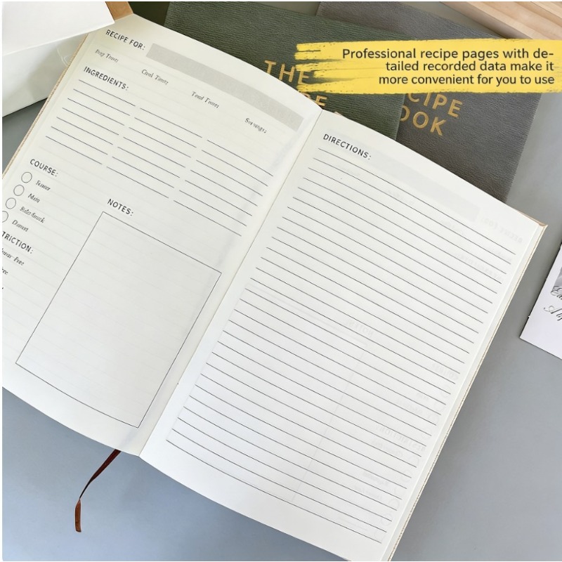 A5 Hardcover Recipe Book - Cus - Cocktail Recipe Book のレビューと価格