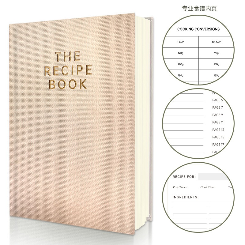 A5 Hardcover Recipe Book - Cus - Cocktail Recipe Book のレビューと価格