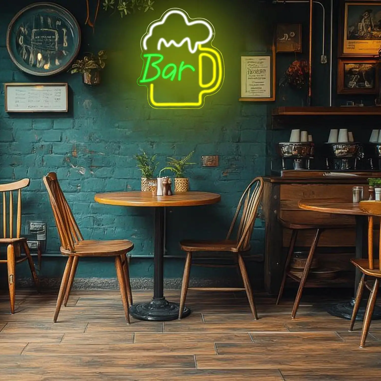 Beer Bar Neon Sign USB Dimmabl - Home Bar And Kitchen のレビューと価格