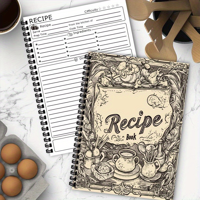 A5 Personalized Recipe Book, P - Cocktail Recipe Book のレビューと価格