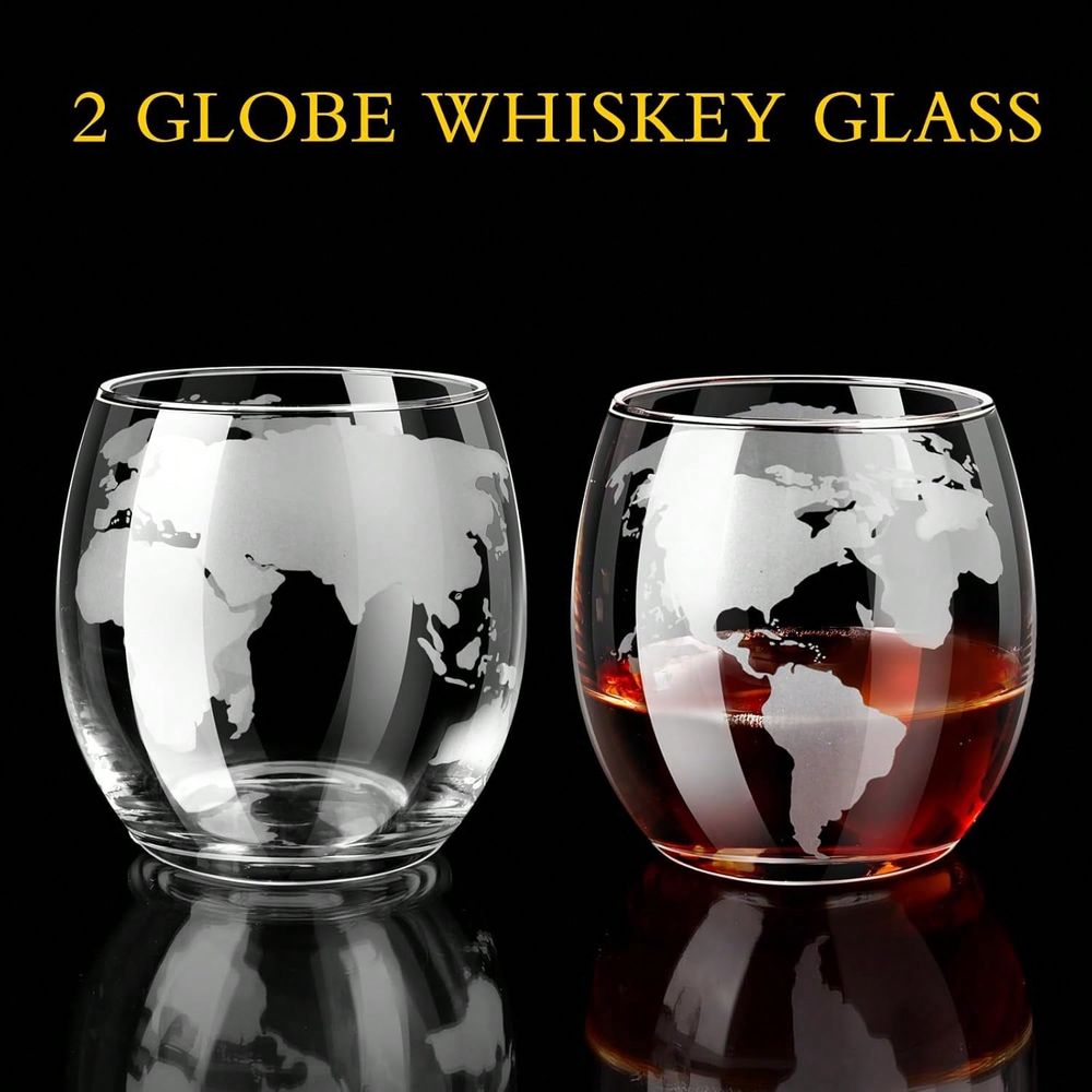 Decanter Sets For Men, Whiskey - Decanter Globe Set のレビューと価格